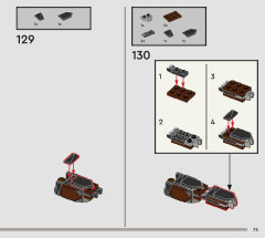LEGO 76406 instructions page 73 – build guide