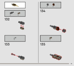 LEGO 76406 instructions page 75 – build guide