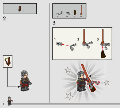 LEGO 76406 instructions page 8 – build guide