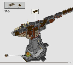 LEGO 76406 instructions page 83 – build guide