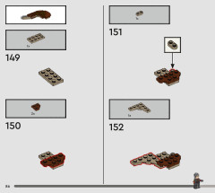 LEGO 76406 instructions page 86 – build guide