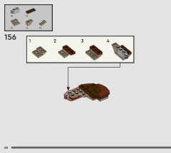 LEGO 76406 instructions page 88 – build guide