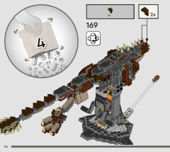 LEGO 76406 instructions page 94 – build guide