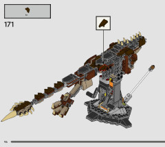 LEGO 76406 instructions page 96 – build guide