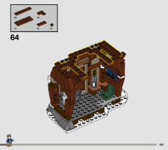 LEGO 76407 instructions page 101 – build guide