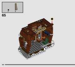 LEGO 76407 instructions page 102 – build guide