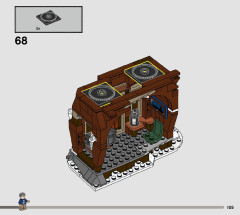 LEGO 76407 instructions page 105 – build guide