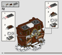 LEGO 76407 instructions page 110 – build guide