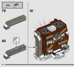 LEGO 76407 instructions page 114 – build guide