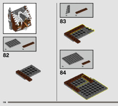 LEGO 76407 instructions page 116 – build guide