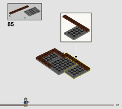 LEGO 76407 instructions page 117 – build guide