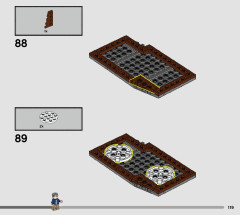 LEGO 76407 instructions page 119 – build guide