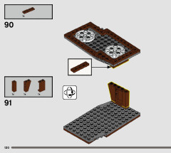 LEGO 76407 instructions page 120 – build guide