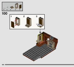 LEGO 76407 instructions page 126 – build guide