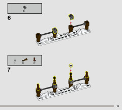 LEGO 76407 instructions page 13 – build guide