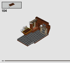 LEGO 76407 instructions page 130 – build guide