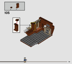 LEGO 76407 instructions page 131 – build guide