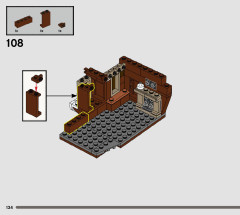 LEGO 76407 instructions page 134 – build guide