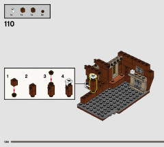 LEGO 76407 instructions page 136 – build guide