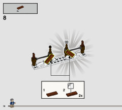 LEGO 76407 instructions page 14 – build guide