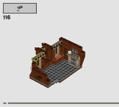 LEGO 76407 instructions page 142 – build guide