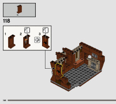 LEGO 76407 instructions page 144 – build guide