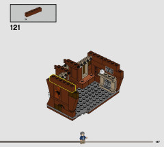 LEGO 76407 instructions page 147 – build guide