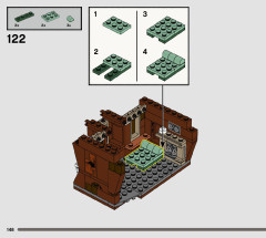 LEGO 76407 instructions page 148 – build guide