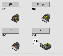 LEGO 76407 instructions page 152 – build guide