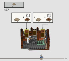 LEGO 76407 instructions page 157 – build guide
