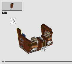 LEGO 76407 instructions page 158 – build guide