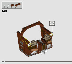 LEGO 76407 instructions page 160 – build guide