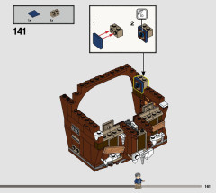 LEGO 76407 instructions page 161 – build guide