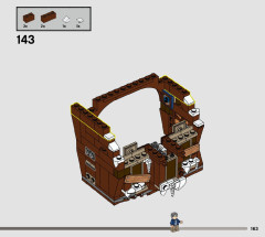 LEGO 76407 instructions page 163 – build guide