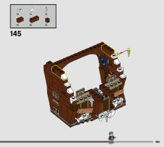 LEGO 76407 instructions page 165 – build guide