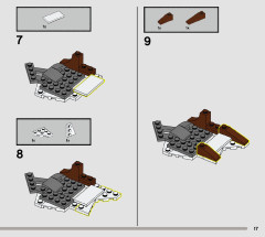 LEGO 76407 instructions page 17 – build guide