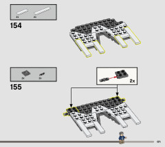 LEGO 76407 instructions page 171 – build guide