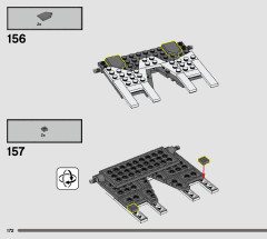 LEGO 76407 instructions page 172 – build guide