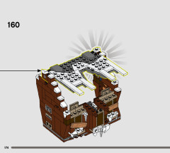 LEGO 76407 instructions page 174 – build guide
