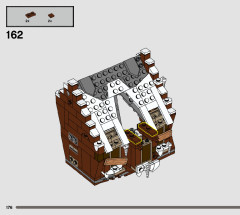 LEGO 76407 instructions page 176 – build guide