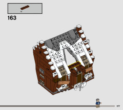 LEGO 76407 instructions page 177 – build guide