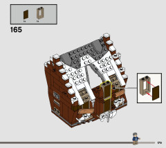 LEGO 76407 instructions page 179 – build guide