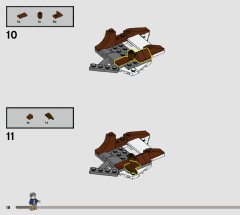 LEGO 76407 instructions page 18 – build guide