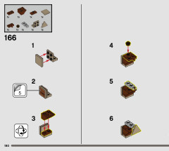 LEGO 76407 instructions page 180 – build guide