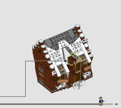 LEGO 76407 instructions page 181 – build guide