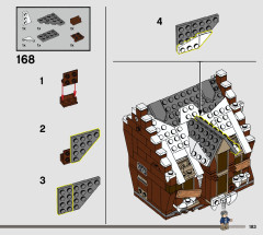 LEGO 76407 instructions page 183 – build guide