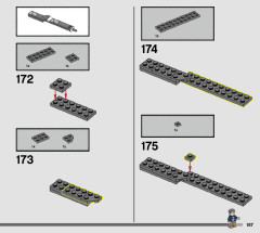 LEGO 76407 instructions page 187 – build guide