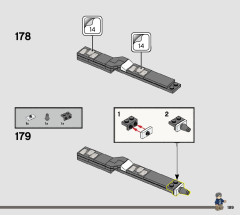 LEGO 76407 instructions page 189 – build guide