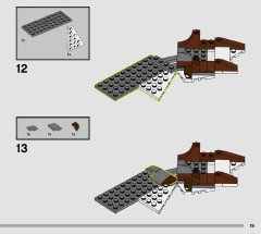 LEGO 76407 instructions page 19 – build guide