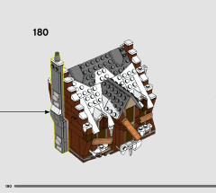 LEGO 76407 instructions page 190 – build guide